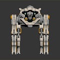 Mech Warrior Machine Armor Machine Armor Machine Warrior 3d model