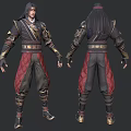 Next Generation PBR Military Generals Ancient Generals General Fierce Generals General Warriors Ares Marshal Deputy Generals Escort Division 3d model