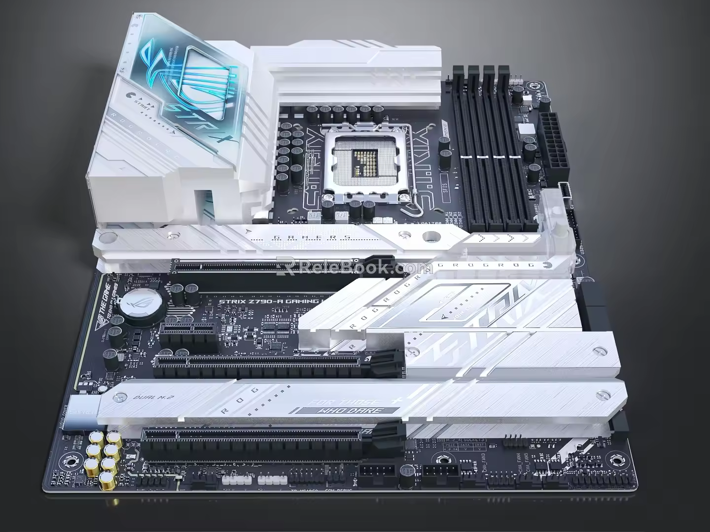Modern computer motherboard computer motherboard 3d model