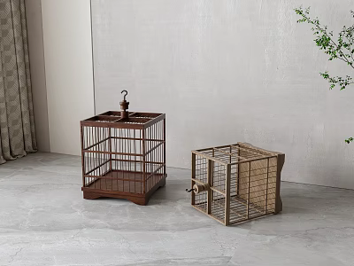 New Chinese Birdcage 3d model