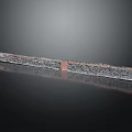 Wood Stone Decorative Strip With Natural Texture Combined Elegant Design For Interior Decoration