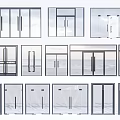 Different Types of Modern Glass Doors With Frameless and Sliding Designs