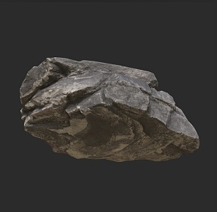 Rock Stone Block Natural Landscape 3d model