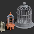 Colorful Bird Cages in Various Sizes for Pet Birds with Different Designs
