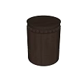 Middle Ancient Wooden Sofa Stool Low Stool Round Stool 3d model