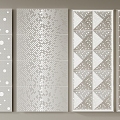 Modern Perforated Panel Background Wall 3d model