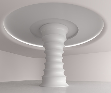 Modern Column 3d model