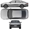 Silver Hyundai Cars Exterior Design Showcase