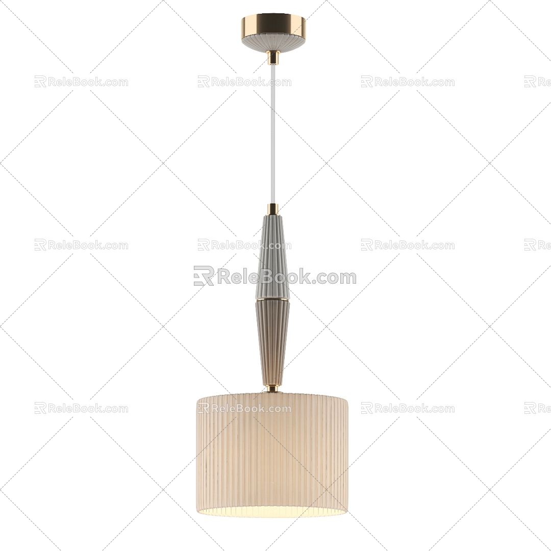 Modern chandelier 3d model