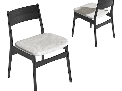 Modern Dining Chair 3d model