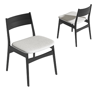 Modern Dining Chair 3d model