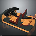 High Quality Car Interior Automotive Parts With Steering Wheel Seats Dashboard And Console