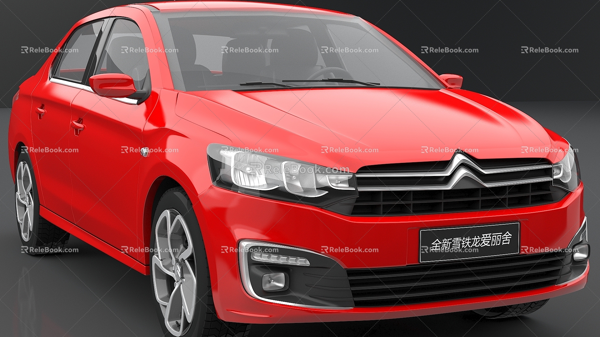 Citroen 2019 New Elysee Citroen Elysee Citroen CElysee 3d model