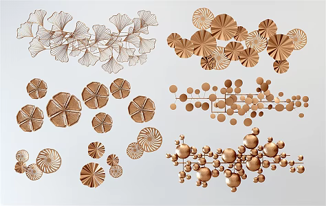 New Chinese Style Wall Decoration Wall Decoration Pendant 3d model