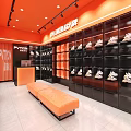 Shoe Store Shoe Store Shoe Wall Shelf Shoe Shelf Display Shelf Display Props Display Cabinet Display Stand Display Cabinet Display Stand 3d model