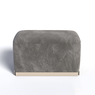 Modern sofa stool 3d model