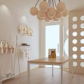 Cute Children's Clothing Store With Bear Shaped Window And Cozy Kids Fashion