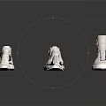 Casual Footwear Various Styles High Top And Low Top White Shoes With Black Pink Details