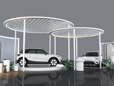 Hyundai Auto Show Meichen Auto Show 3d model