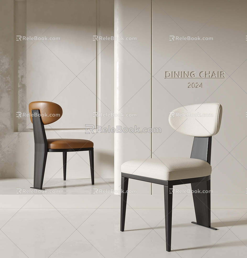 Modern Dining Chair 3d model