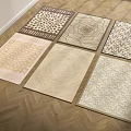 medieval carpet 3d model