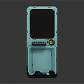 modern file machine public file machine 3d model