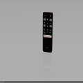TCL Smart TV Remote Control With Netflix Prime Video Streaming Buttons 3d model