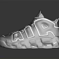 Stylish Gray Sporty Sneakers with Reflective Details Lace-Up Design Thick Sole and Trendy Look