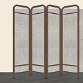 American glass screen 3d model