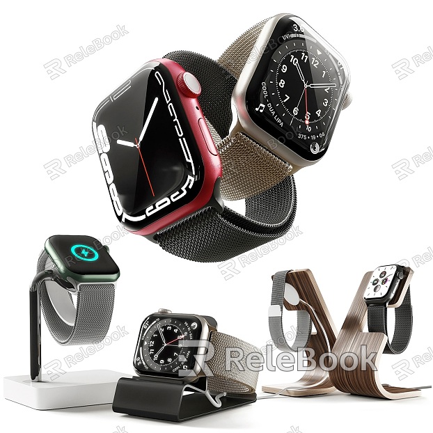 Modern Watch Apple Watch Bracelet Electronic Device Combination Creative Apple Bracelet Hand Watch Strap Combination Smart Watch model