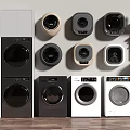 Various Modern Washing Machines With Wall Mounted Freestanding Styles And Colors