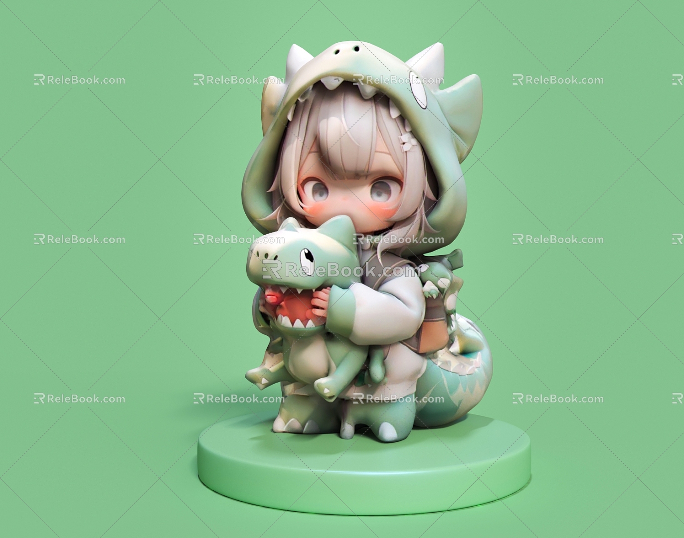 Handmade Doll Blind Box Cute Dragon Cute Characters Cartoon Characters Cute Characters Cartoon Characters 3d model