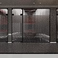 Modern Sleek Minimalist White Curved Corporate Front Reception Desk For Spacious Bright Commercial Office Interior