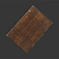 Retro Books Ancient Books Classical Books 3d model