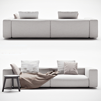 Double sofa 3d model