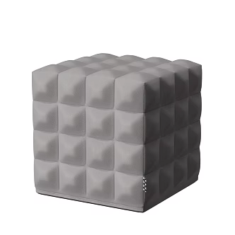 Square sofa cushion 3d model