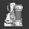 Sci-fi Capsule Space Capsule Hibernation Capsule Freezing Capsule Rest Capsule Rest Capsule 3d model