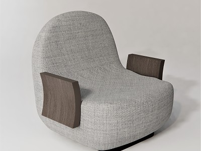 Modern Single Sofa Chair Lazy Sofa Casual Sofa model