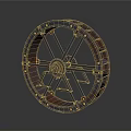 Industrial Machinery Wheel With Metal Spokes And Heavy Duty Mechanical Structure