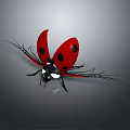 Modern ladybug ladybug toy ladybug cartoon ladybug animated ladybug 3d model