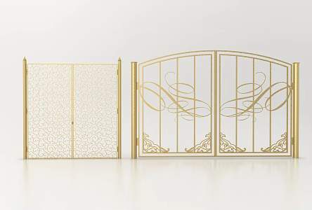 Modern Gate 3d model