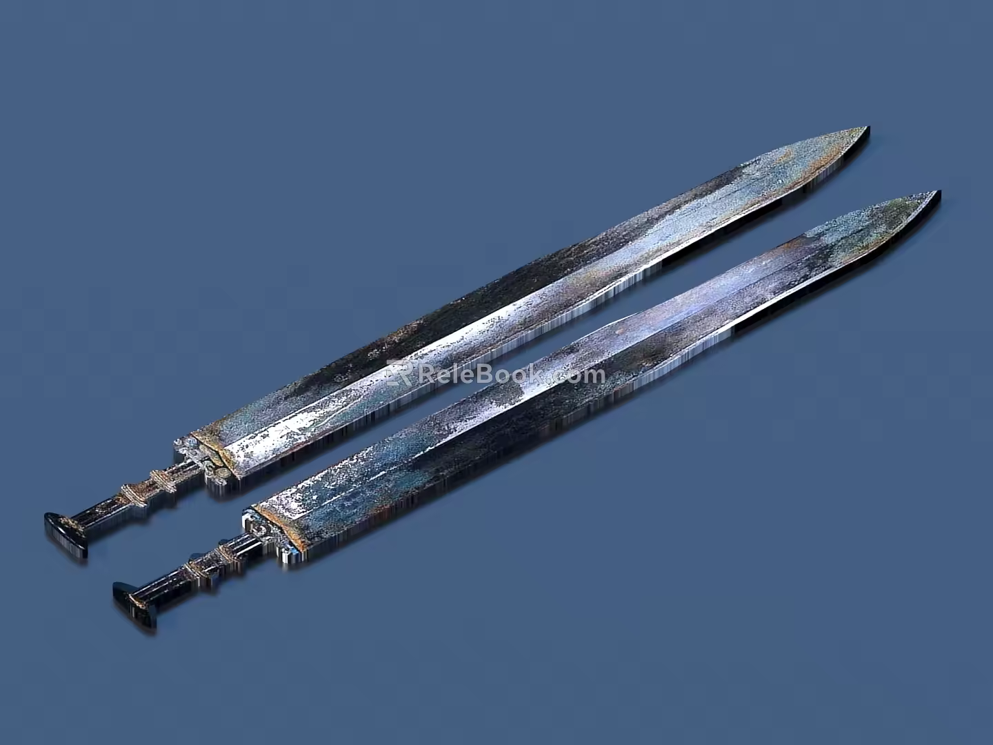Sword Antique Sick 3d model