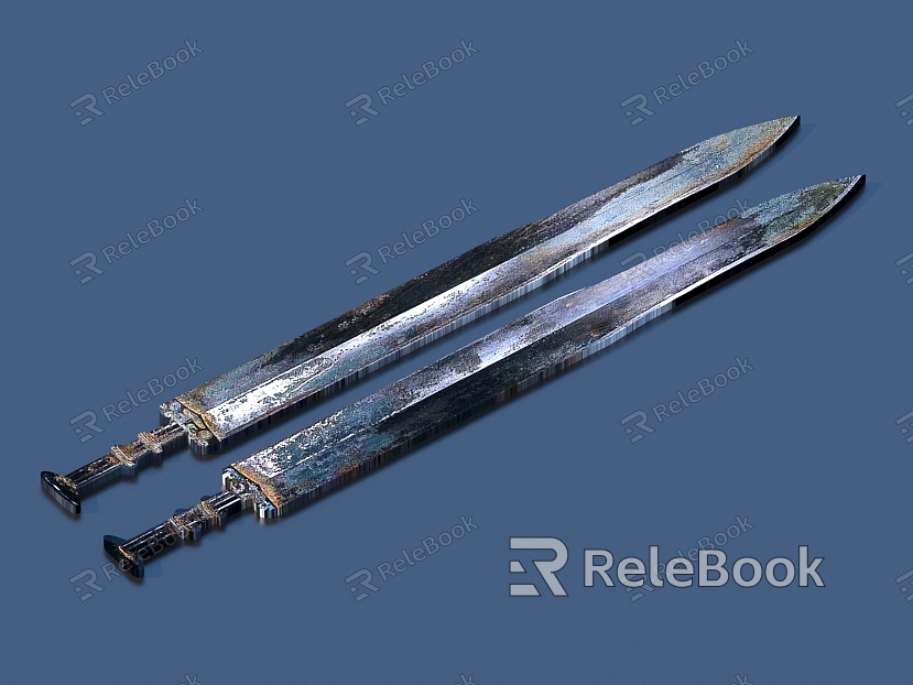 Sword Antique Sick model