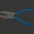 Professional Hardware Pliers with Blue Handles and Metal Jaws for Home Improvement and Repair Tasks