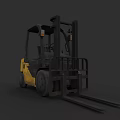 Yellow And Black Industrial Forklift For Heavy Duty Material Handling Operations