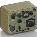 Military Radio Station 3d model