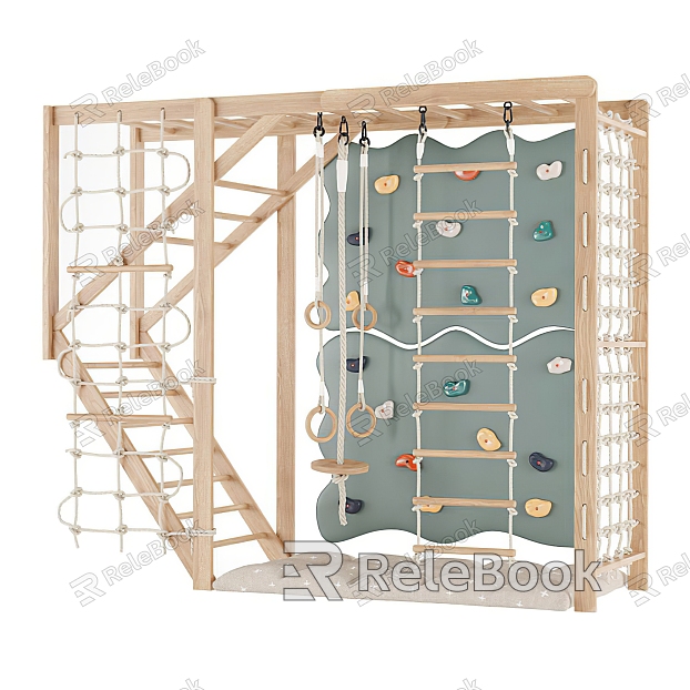 Children's facilities Modern play equipment model