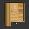 Modern Round Wooden Sauna Featuring Glass Door And Top Heater Design