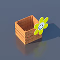 Storage basket toolbox plastic frame goods frame fruit frame 3d model