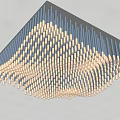 Modern ceiling lamp chandelier 3d model